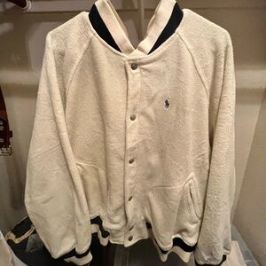 Vintage Polo Sport Fleece Jacket Size XL
Pit to Pit: 27
Length: 26